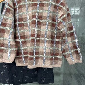 Vintage 100% Wool Beige Knit Sweater